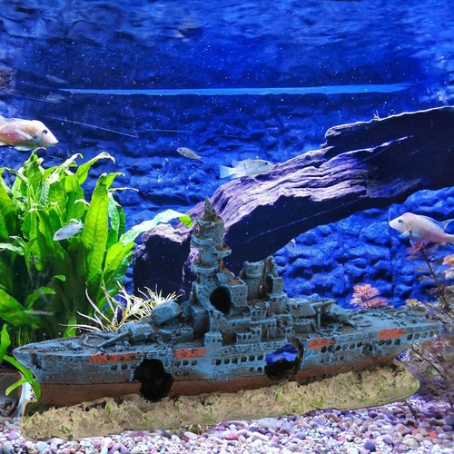 Barca decorativa per naufragio