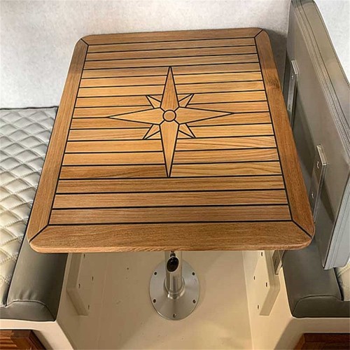 Tavolo quadrato teak - tavolo,